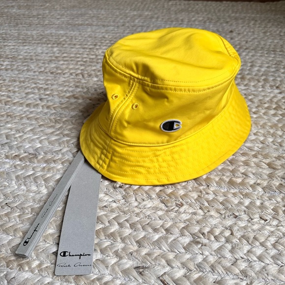 Rick Owens x Champion Yellow Nylon Bucket - Picture 3 of 3